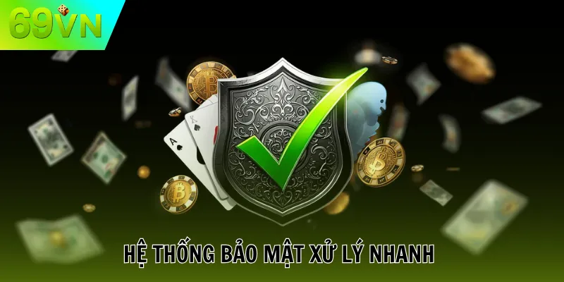 69VN Hệ thống bảo mật xử lý nhanh