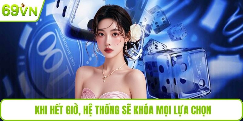 Game Tài Xỉu Trực Tuyến Hấp Dẫn, Độc Đáo Dễ Tiếp Cận Khi hết giờ, hệ thống sẽ khóa mọi lựa chọn
