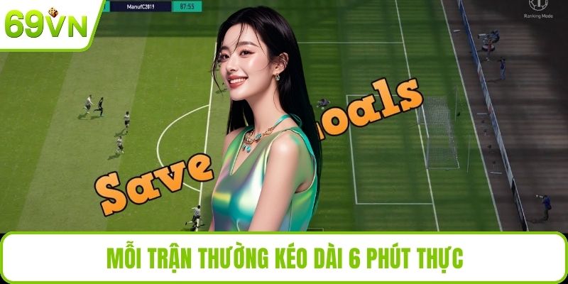 Fifa Online 4 - Trải Nghiệm Đồ Họa Đẹp, Lối Chơi Hấp Dẫn Mỗi trận thường kéo dài 6 phút thực