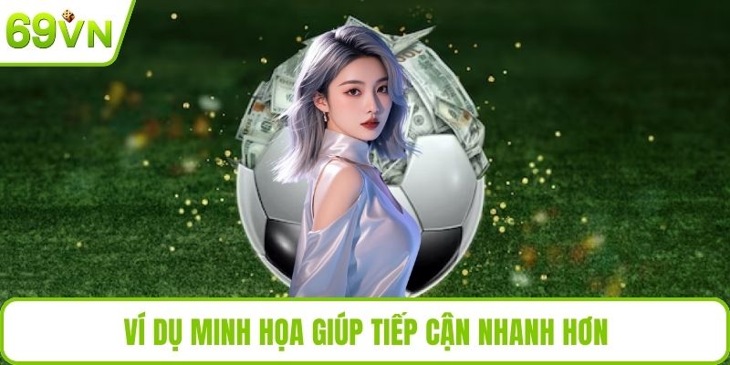 Kèo Châu Âu Đơn Giản, Dễ Hiểu Cho Người Mới Bắt Đầu Ví dụ minh họa giúp tiếp cận nhanh hơn